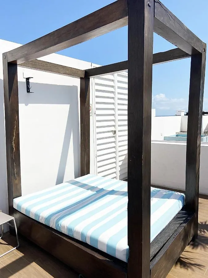 شقة Studio W/Rooftop Pool Only 2 Mins From The Beach بلايا ديل كارمن